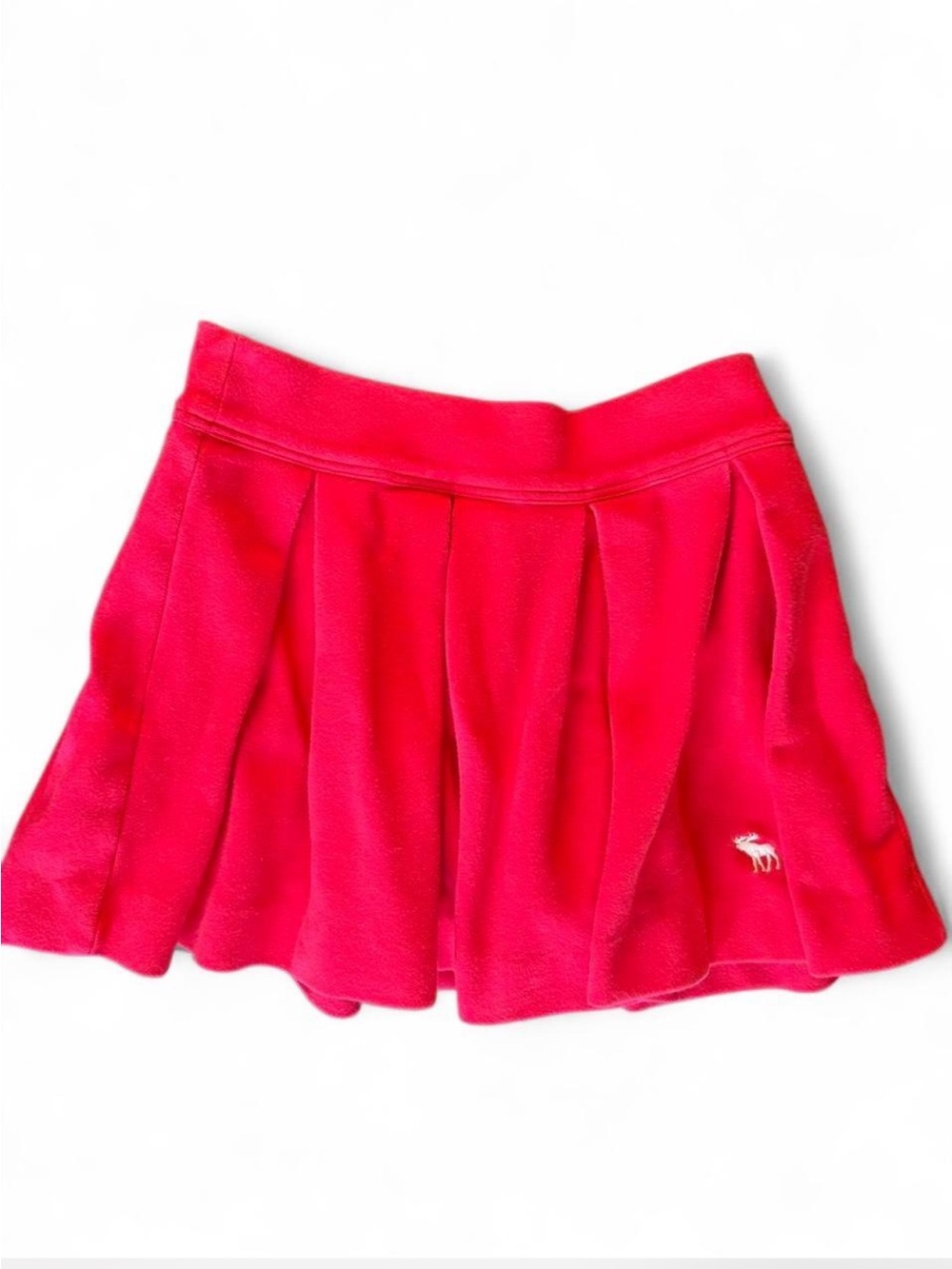 Abercrombie and Fitch Pink cotton pleated mini skirt XS Preppy Coquette XS